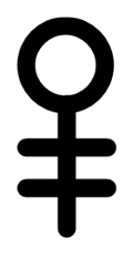 Alchemical Symbol for Brass